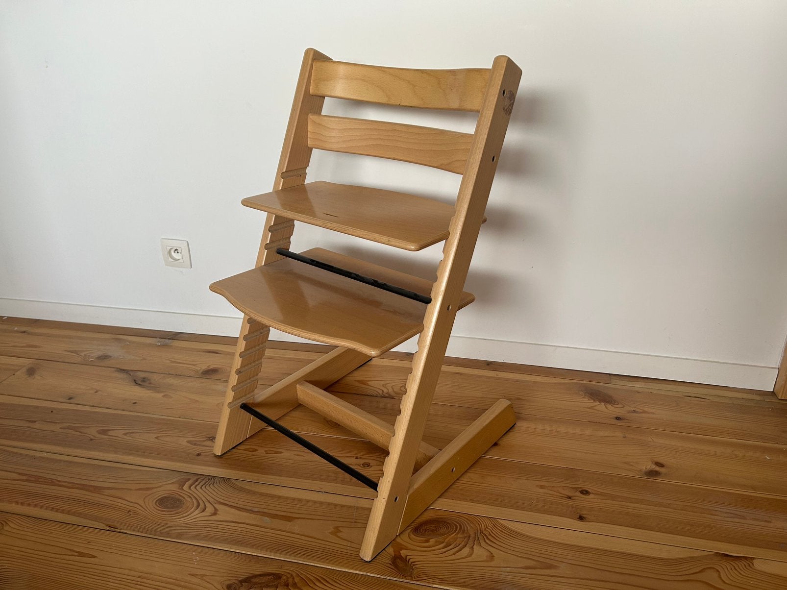 Stokke Tripp Trapp houten stoel, Ophalen, Zo goed als nieuw