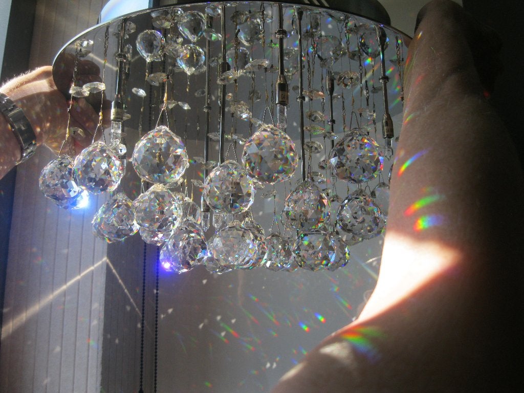 SWAROVSKI KRISTAL luster als NIEUW -doe eerlijk bod!!, Verzamelen, Swarovski, Ophalen, Zo goed als nieuw