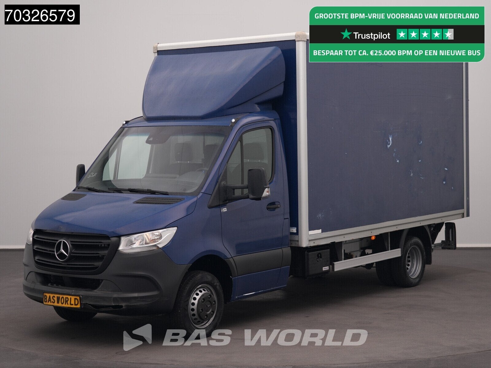 Mercedes Sprinter 517 CDI Laadklep Dubbellucht 170PK Airco D, Auto's, Bestelwagens en Lichte vracht, Stof, Gebruikt, Euro 6, 4 cilinders