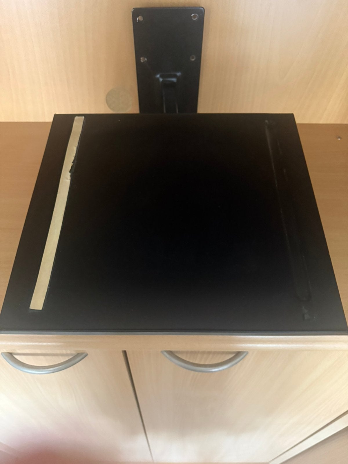 Monitorplaat, Audio, Tv en Foto, Televisiebeugels, Gebruikt, Ophalen