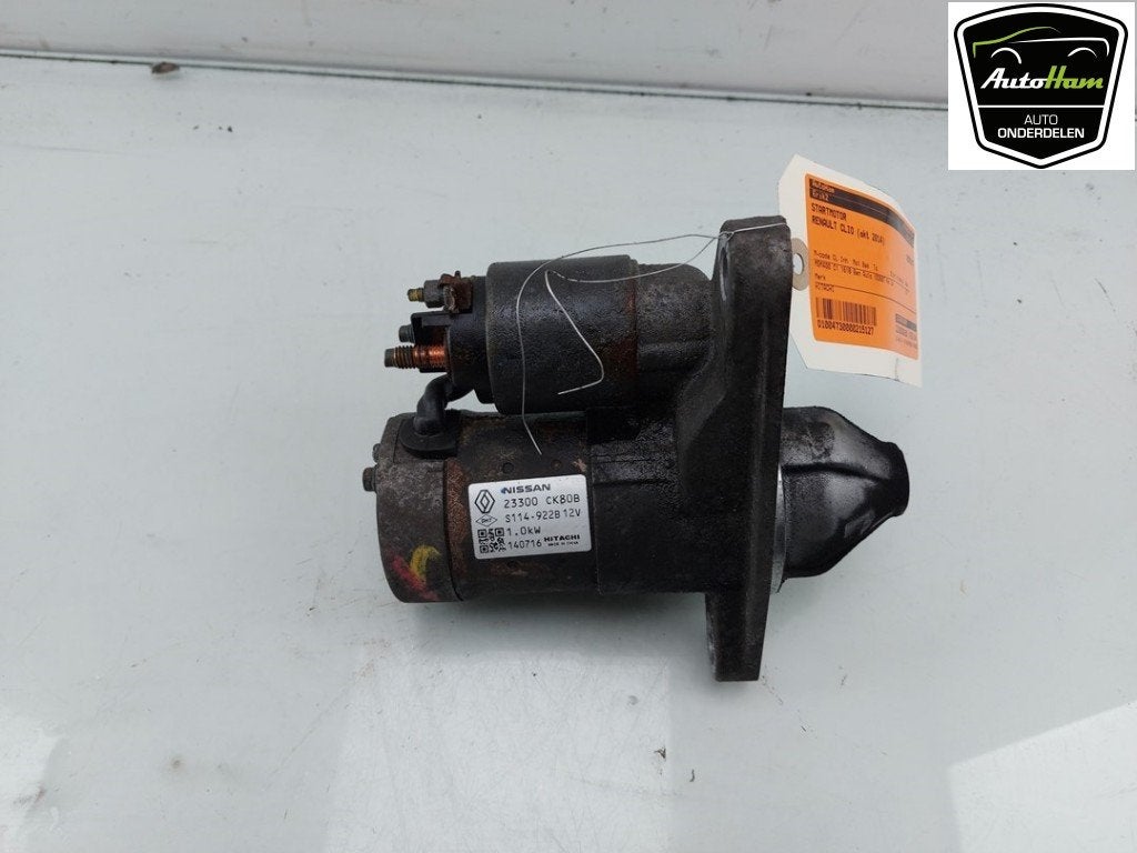 STARTMOTOR Renault Clio IV (5R) (01-2012/08-2021), Dhr. J. Ham, Gebruikt, Renault, Administratie@autoham.nl