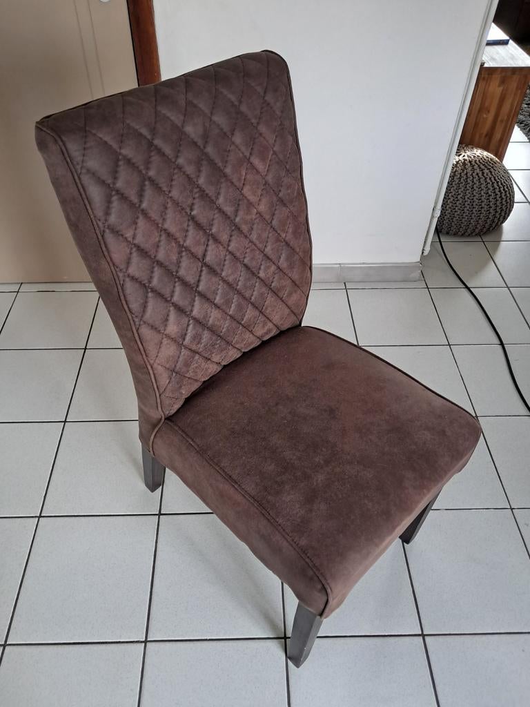 6  vernieuwde eetkamerstoelen, Huis en Inrichting, Ophalen