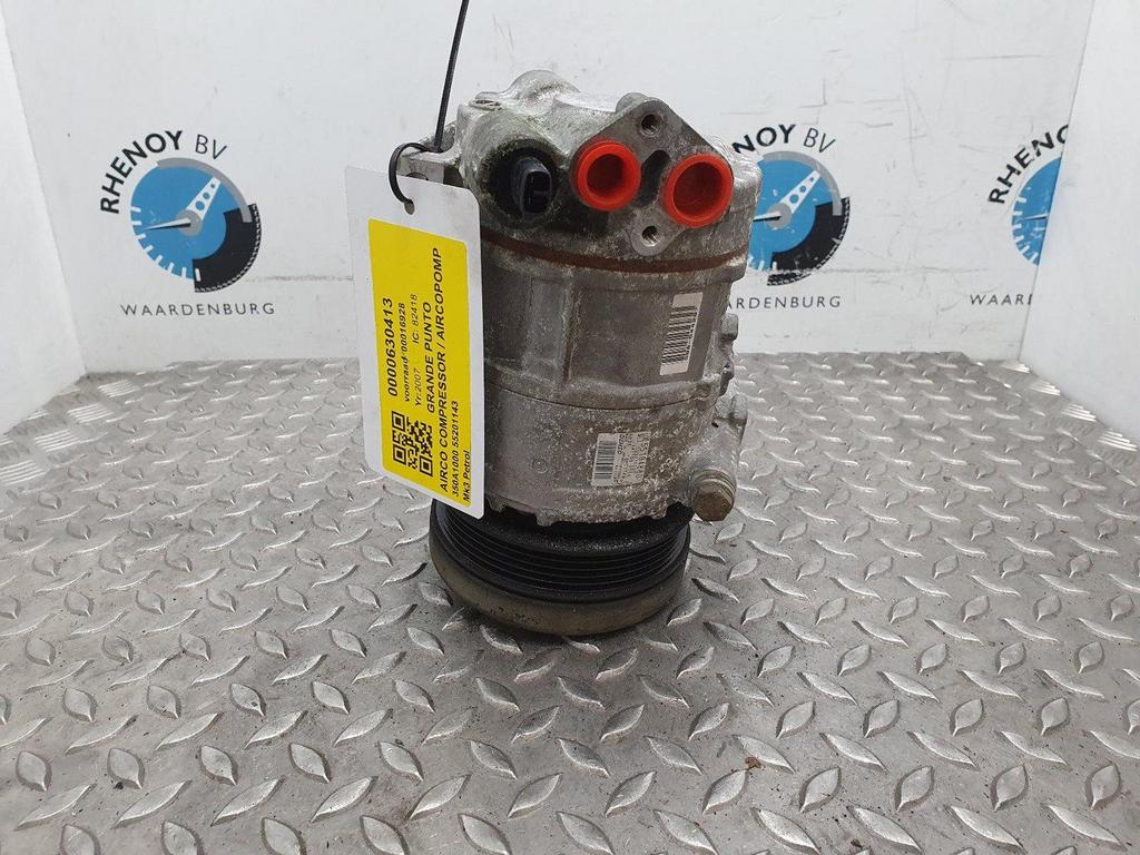 FIAT GRANDE PUNTO 1.4 Dynamic  AIRCO COMPRESSOR / AIRCOPOMP, Ophalen of Verzenden, Gebruikt, ARN erkend