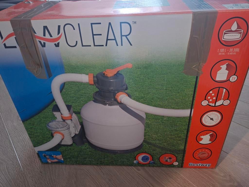 Zwembad met warmtepomp, Enlèvement