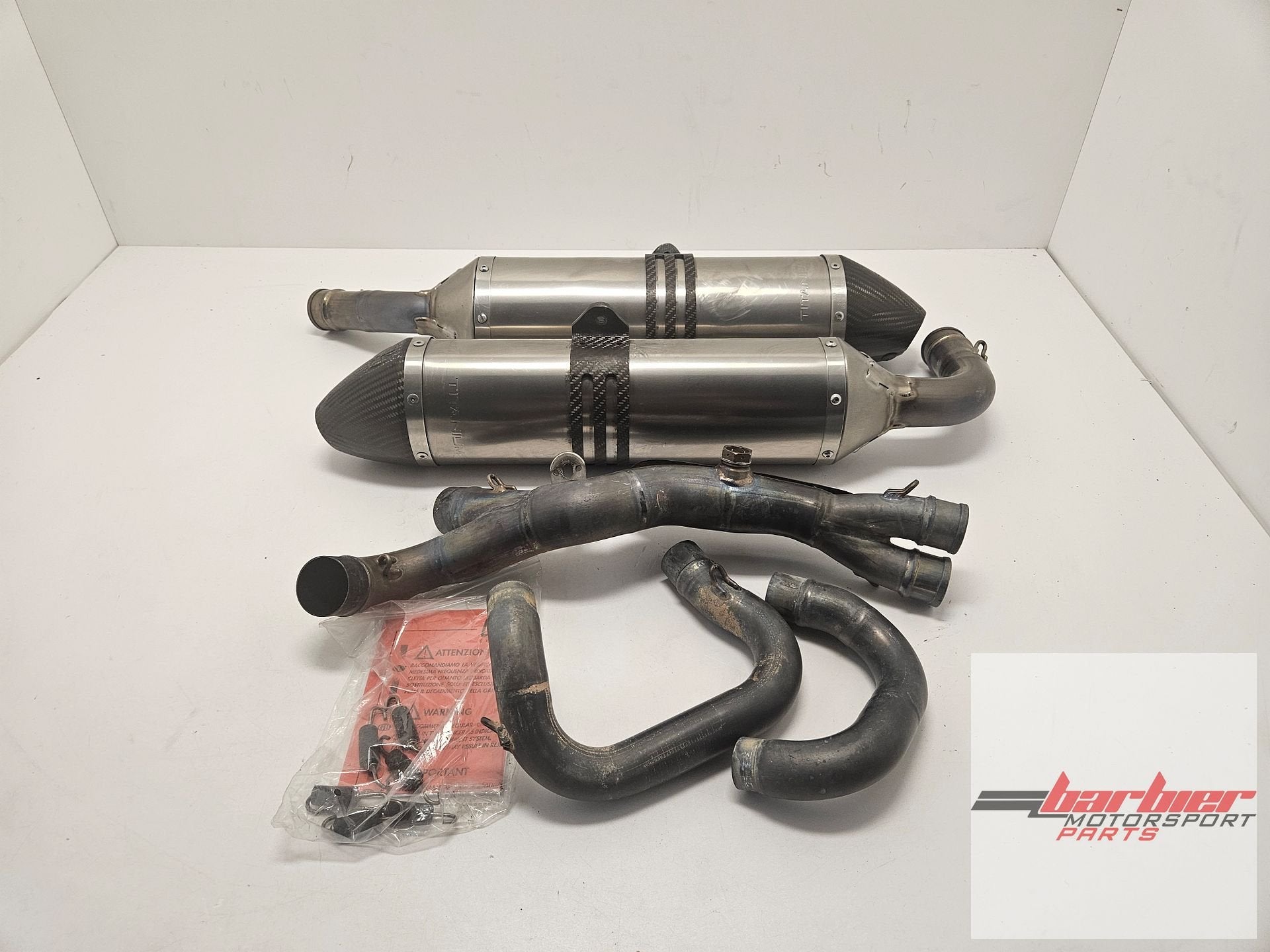 HUSQVARNA SMR 510 LEOVINCE TITANIUM UITLAAT SYSTEEM, -, Utilisé, -, -