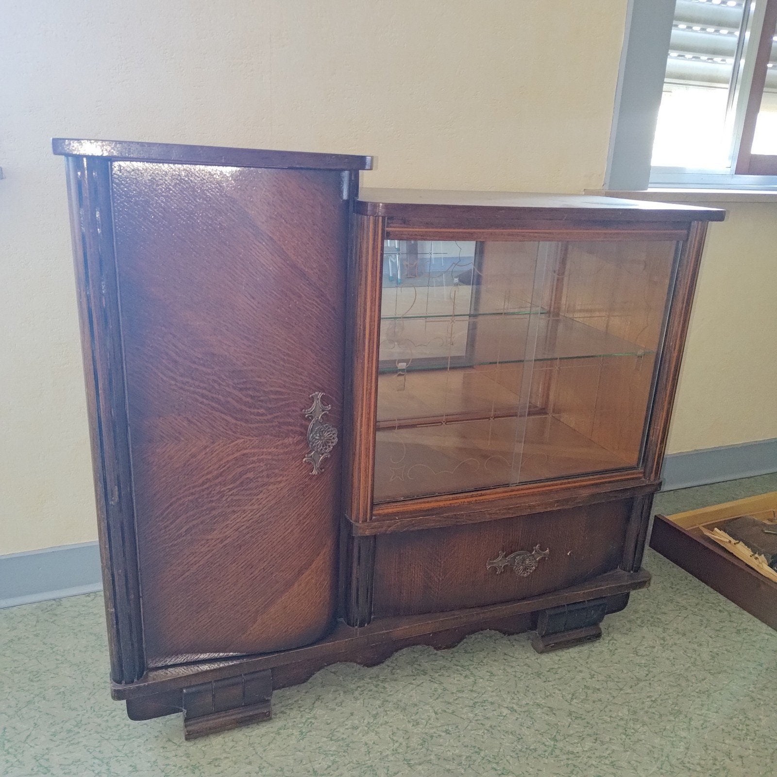 oude kast, Ophalen