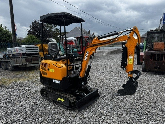 Mini pelle 1.5 Tonnes VICSEC VC15 P Diesel, Articles professionnels, Enlèvement, Excavatrice