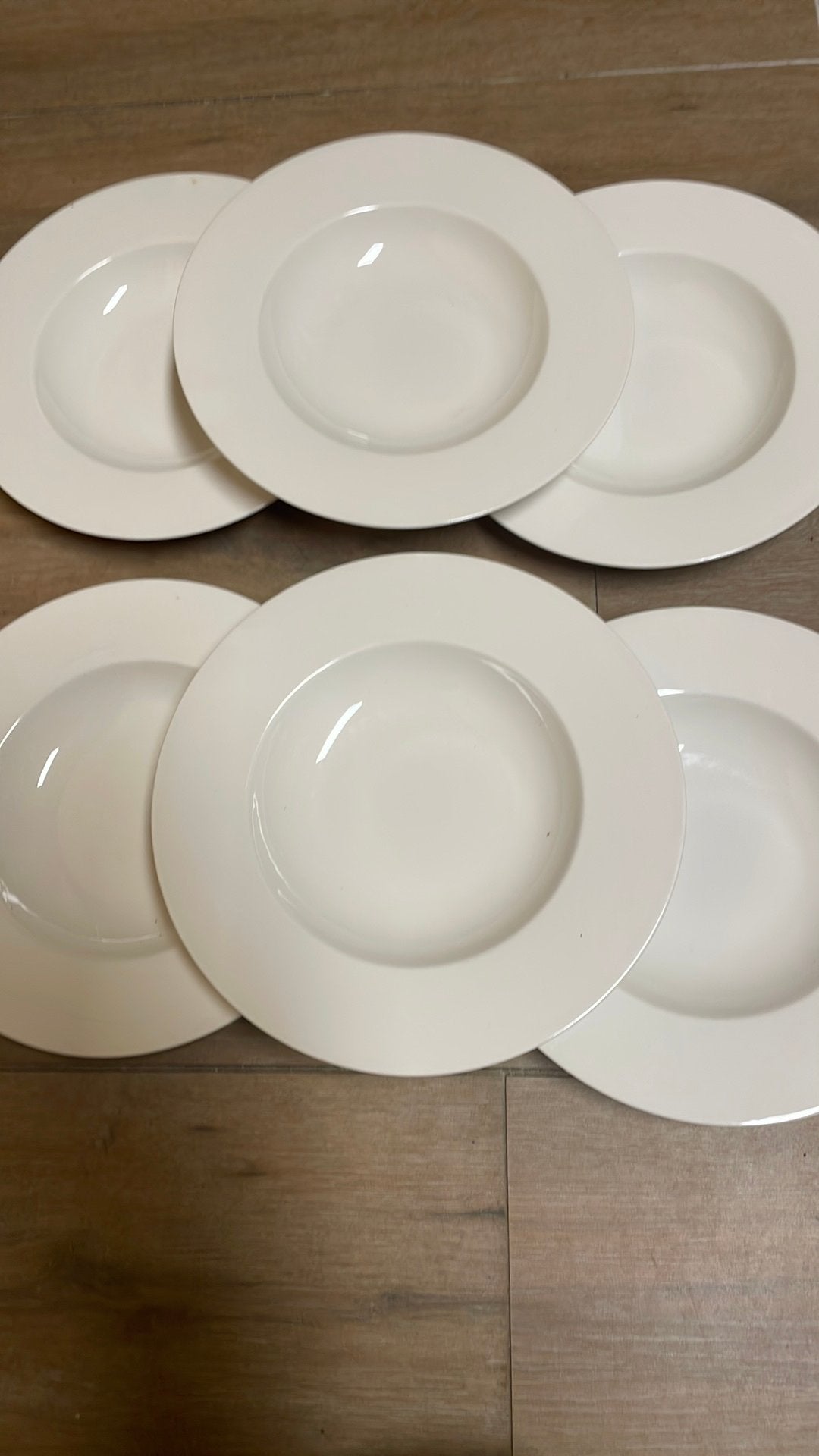 6 diepe villeroy&boch borden, Antiek en Kunst, Ophalen of Verzenden