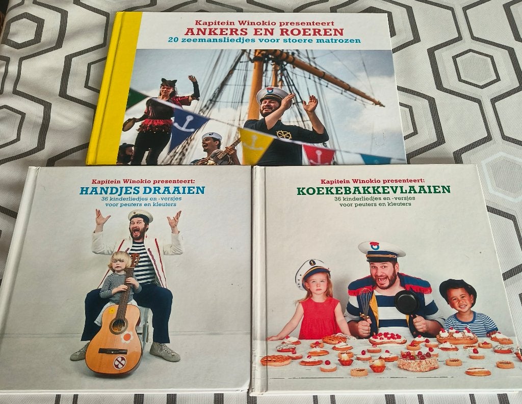 Kinderboeken met de Kapitein Winokio, Boeken, Ophalen of Verzenden, Zo goed als nieuw