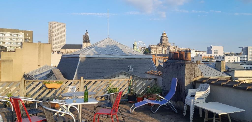 Studio loft apartment centre Bruxelles - 70m2, Immo, 50 m² ou plus, Bruxelles