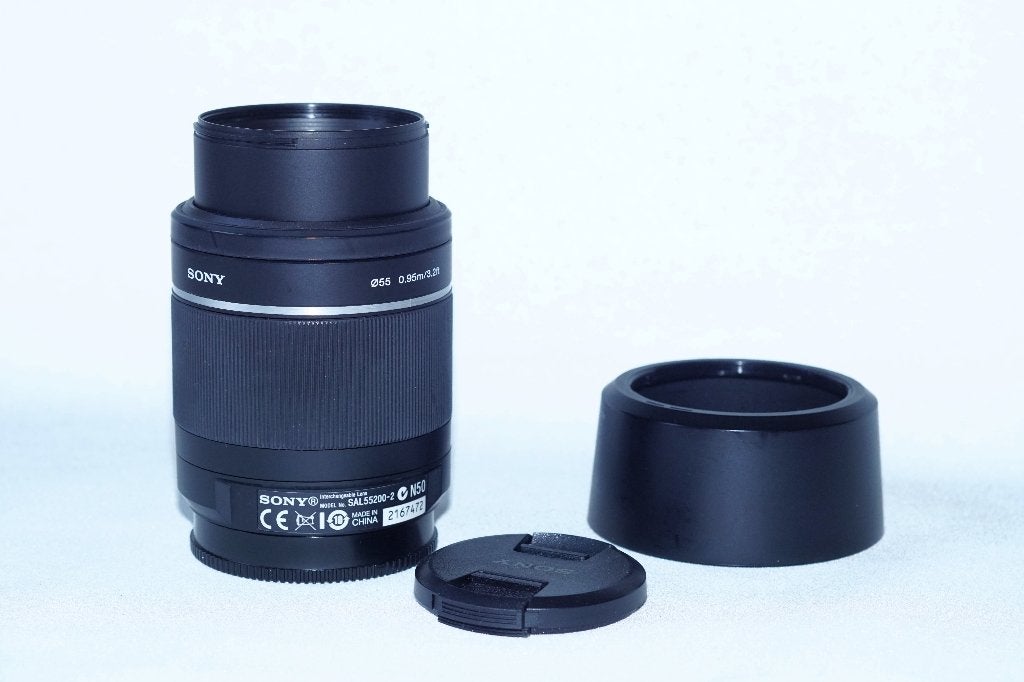 Zoom  Sony  DT  55/200 f 4, Audio, Tv en Foto, Foto | Lenzen en Objectieven, Ophalen, Sony, Telelens, Zo goed als nieuw