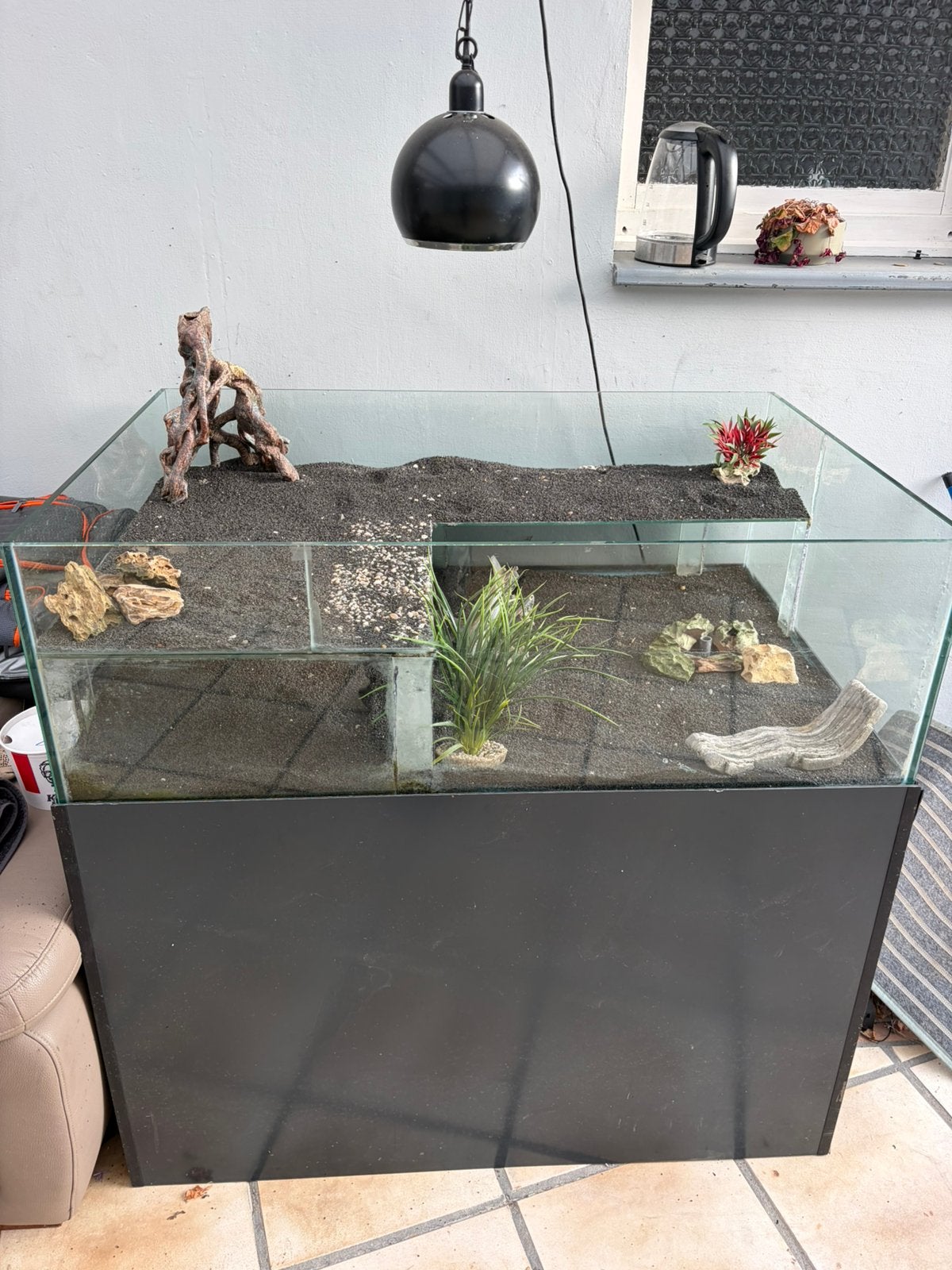 Excellent prix pour l'aquarium à discuter avec tout inclus, Animaux & Accessoires, Enlèvement, Utilisé