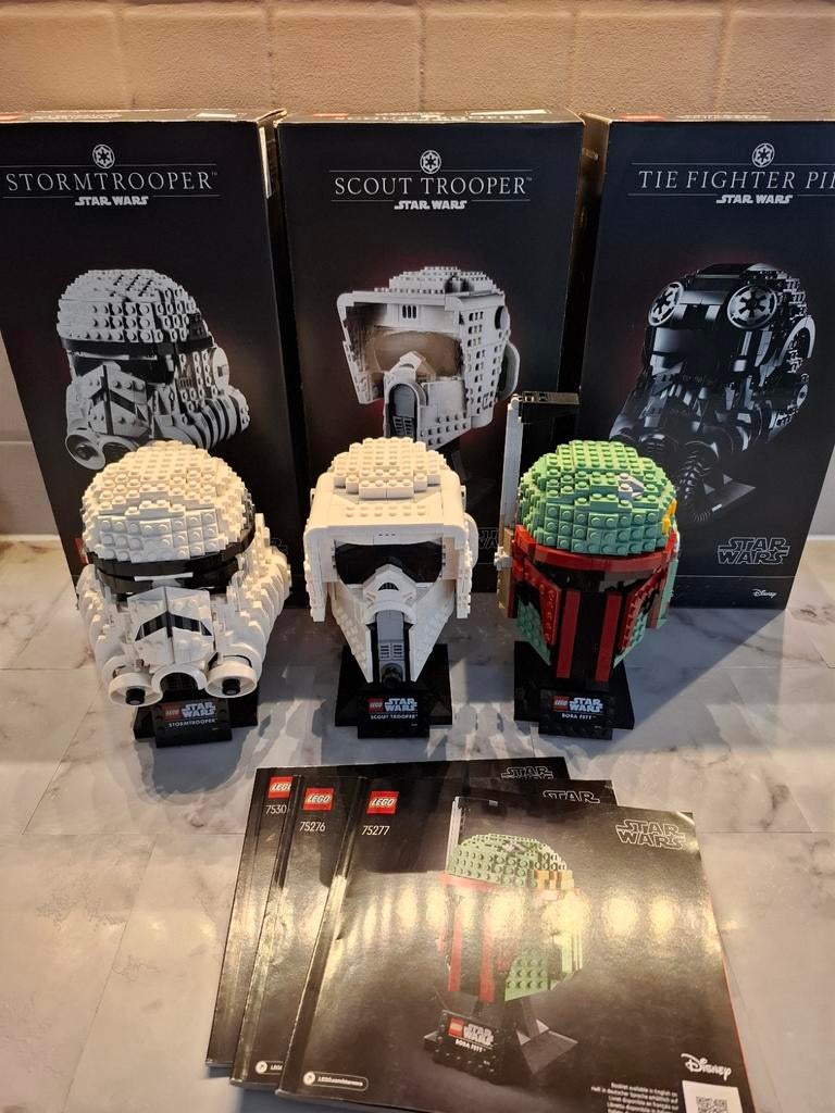 Lego Star Wars helmen, Star Wars, Lego, Nieuw, Ophalen of Verzenden