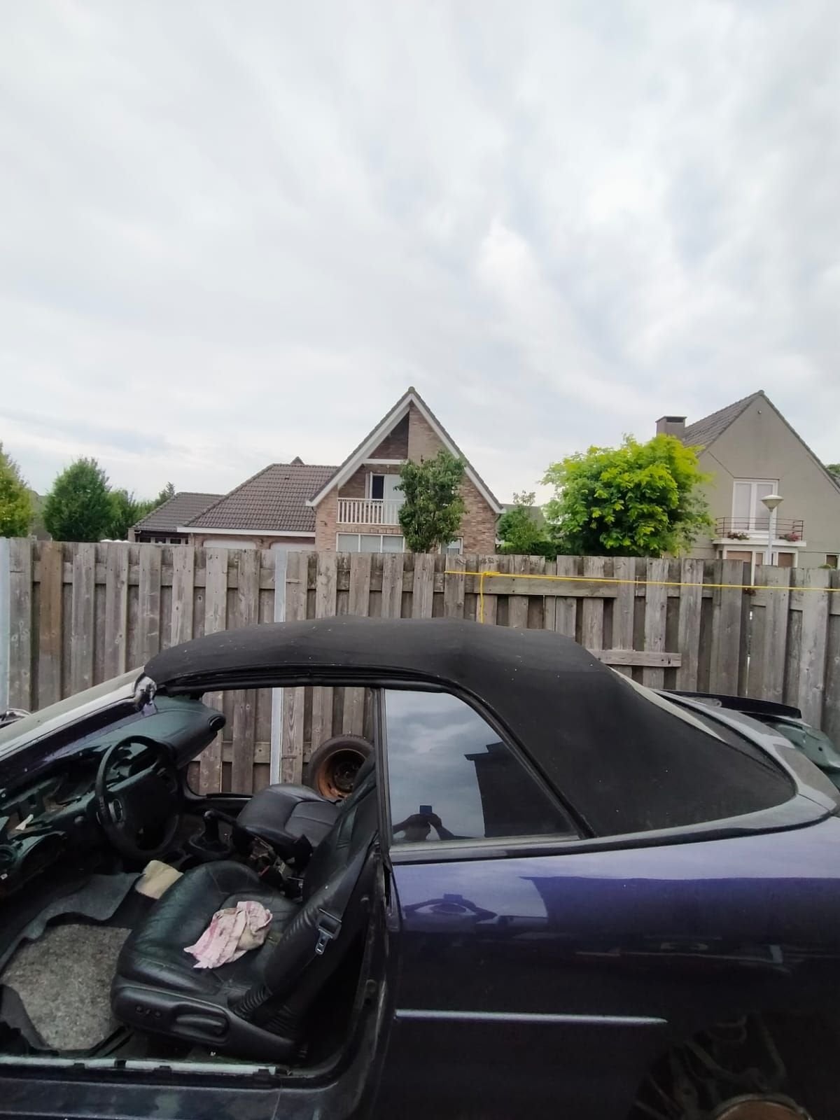 CRYSLER STRATUS CABRIOLET SOFT TOP  BJ 98 TOT 2001, -, Haillon arrière, Utilisé, -