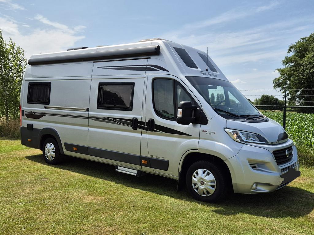 Campervan Font Vendome 2020, Caravans en Kamperen, Mobilhomes, Overige merken, Ringverwarming, Fiat, Koelkast