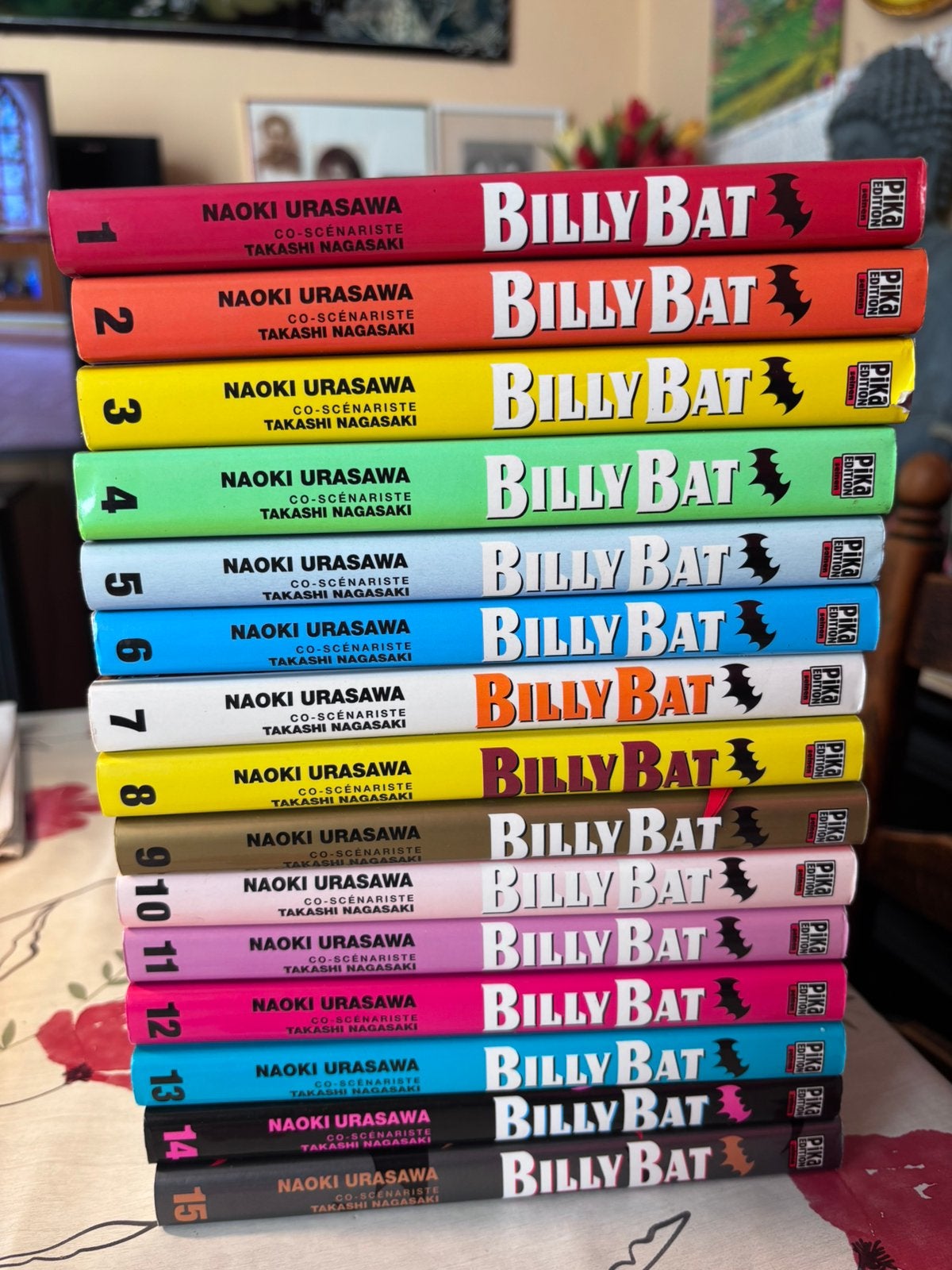 Manga Billy bat 1-15 urasawa quasi integrale, Boeken, Ophalen of Verzenden, Gelezen