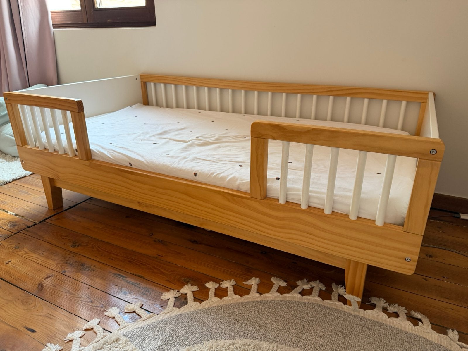 Kinderbed, peuterbed, kleuterbed 140x70 Petit Amélie, Kinderen en Baby's, Kinderkamer | Bedden, Ophalen, Gebruikt, 140 tot 160 cm