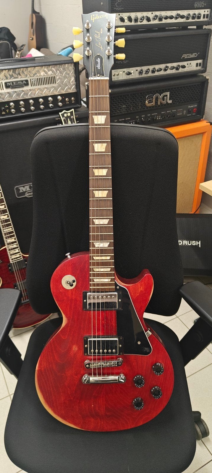 Gibson les Paul studio wine red uit 2012, Muziek en Instrumenten, Ophalen, Gibson