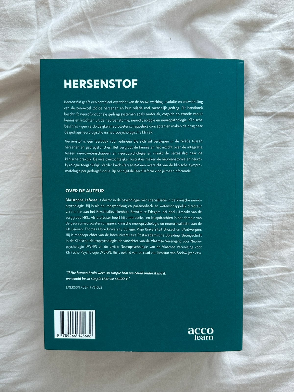 Hersenstof, Enlèvement, Comme neuf