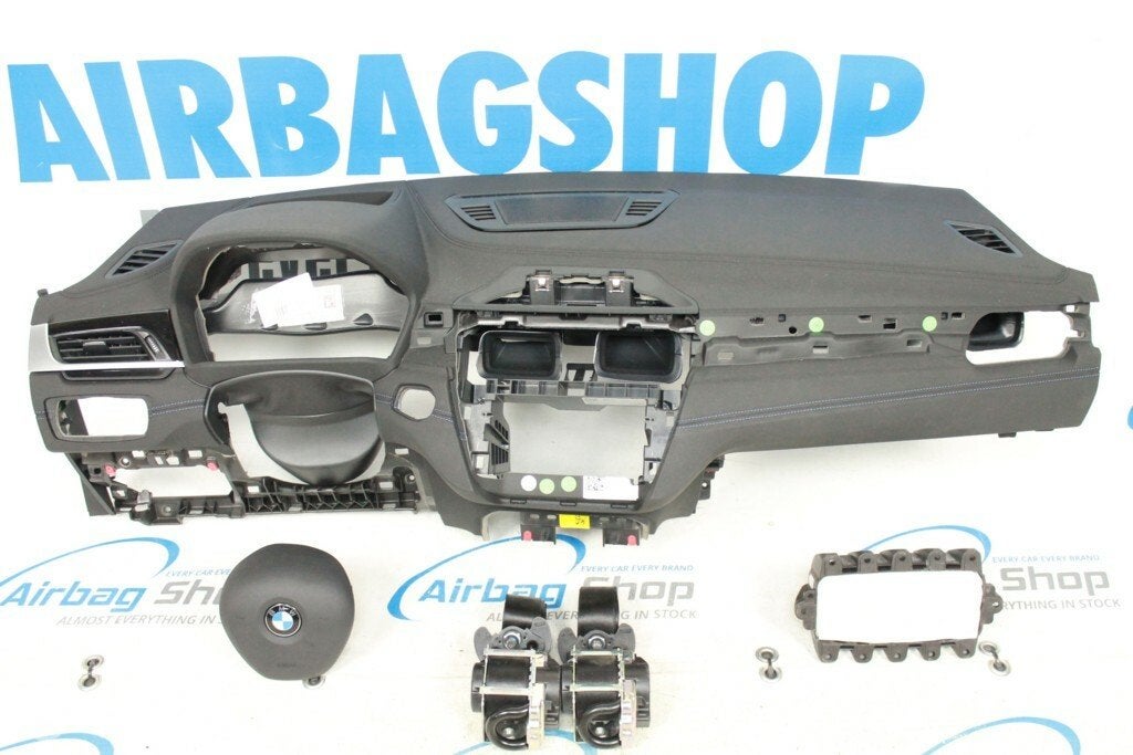 Airbag set Dashboard blauw stiksel HUD BMW X2 F39 2017-..., Enlèvement ou Envoi, Utilisé