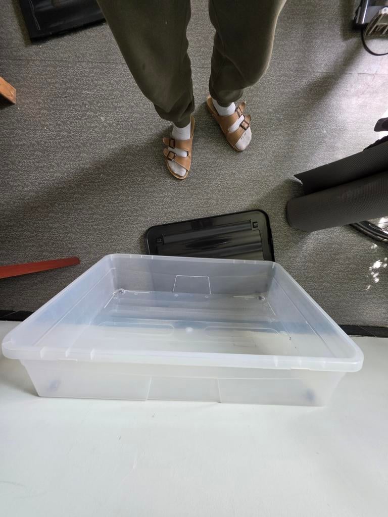 Opbergdoos voor onder bed, Ophalen, Gebruikt
