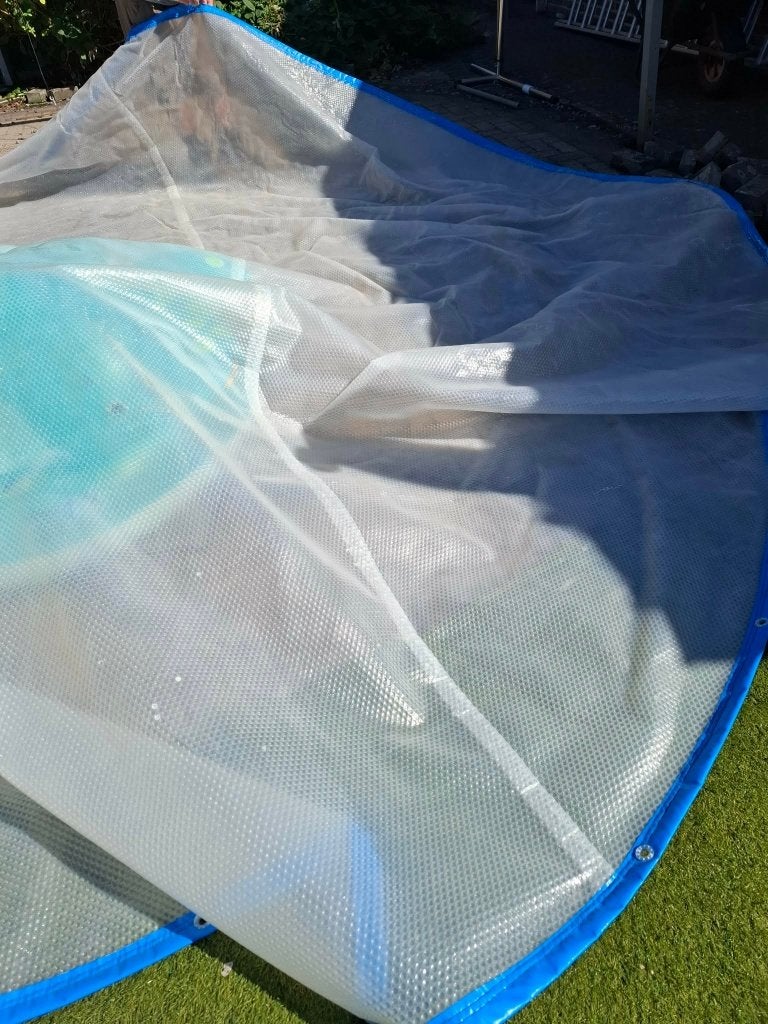 zomerzeil zwembad, Enlèvement, Utilisé, Couverture de piscine