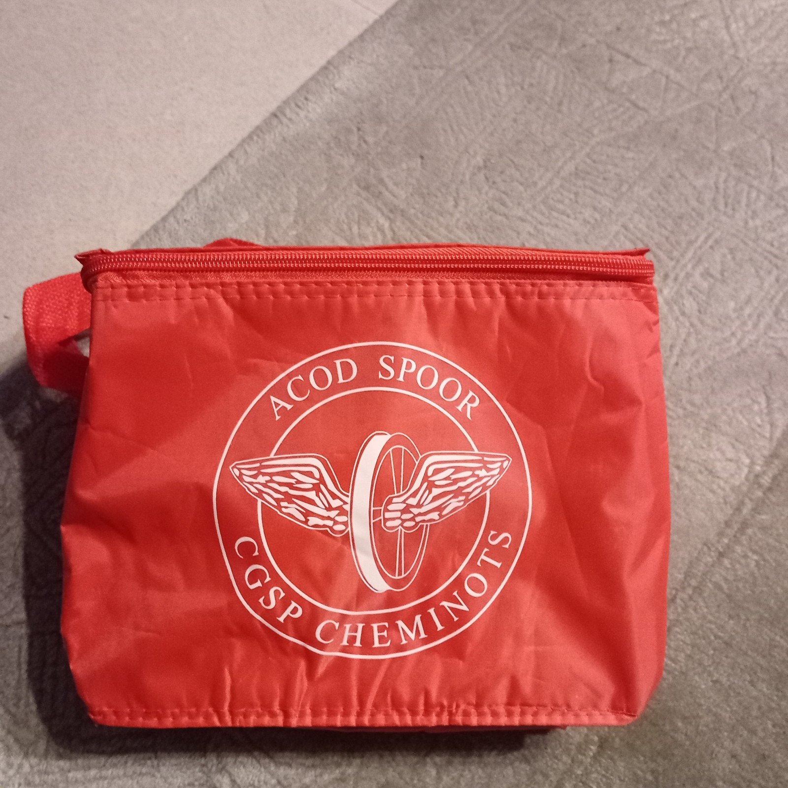 sac isotherme rouge acod/cgsp, Enlèvement, Neuf, Rouge