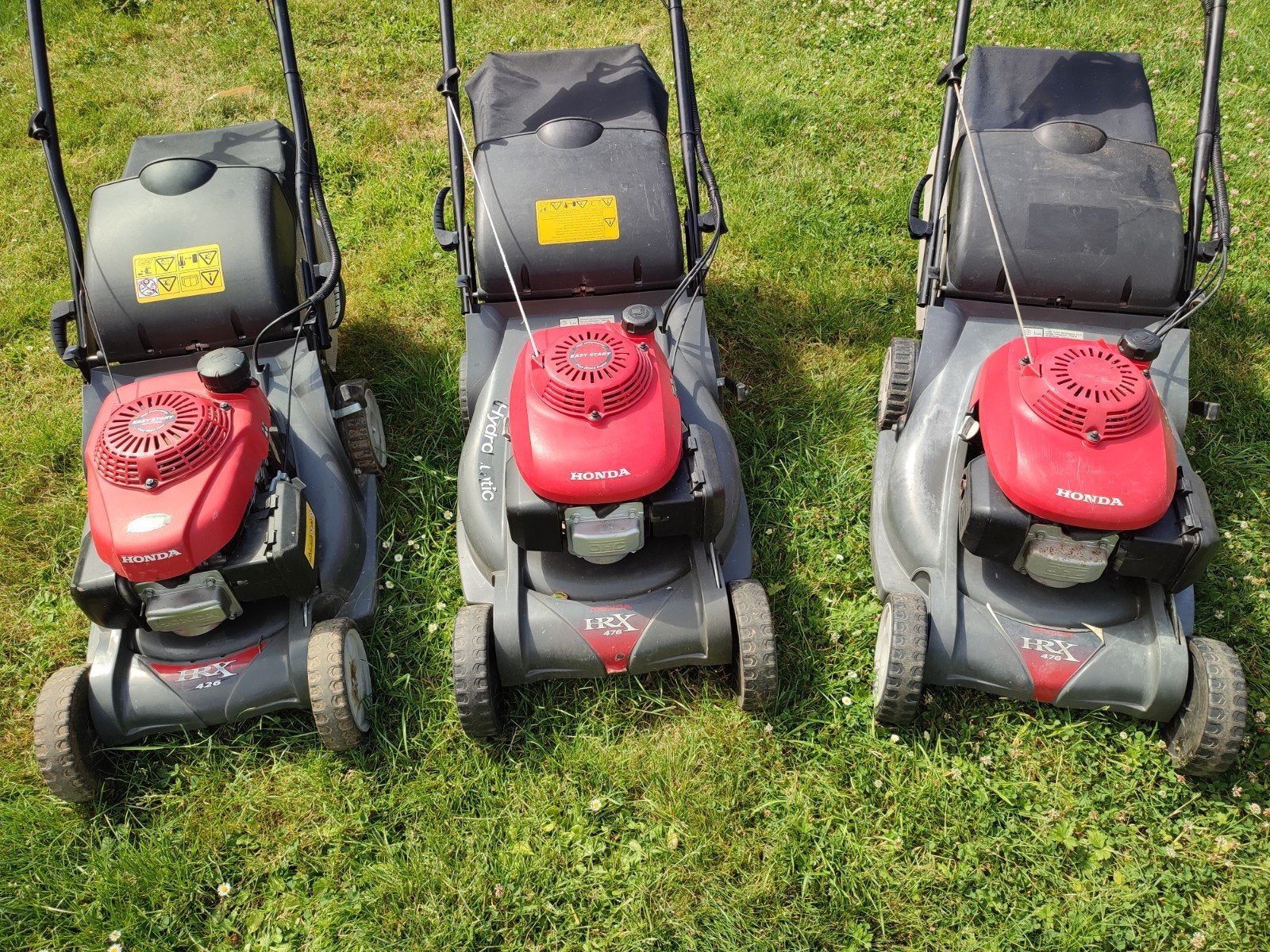 Honda hrx grasmaaiers, Tuin en Terras, Ophalen, Cirkelmaaier, Gebruikt, Honda.