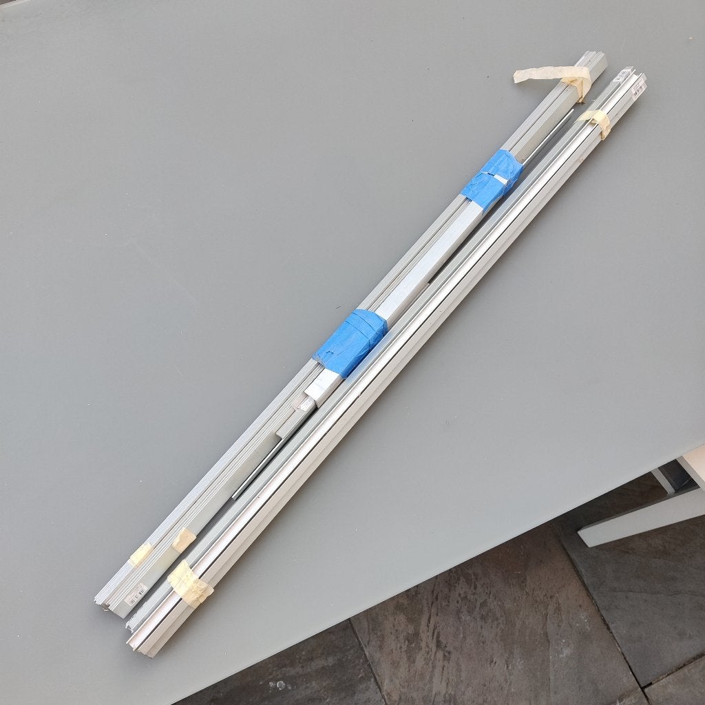 aluminium afwerkprofielen 1000 x 12 x 10 mm, Doe-het-zelf en Bouw, Ophalen, Nieuw, Aluminium