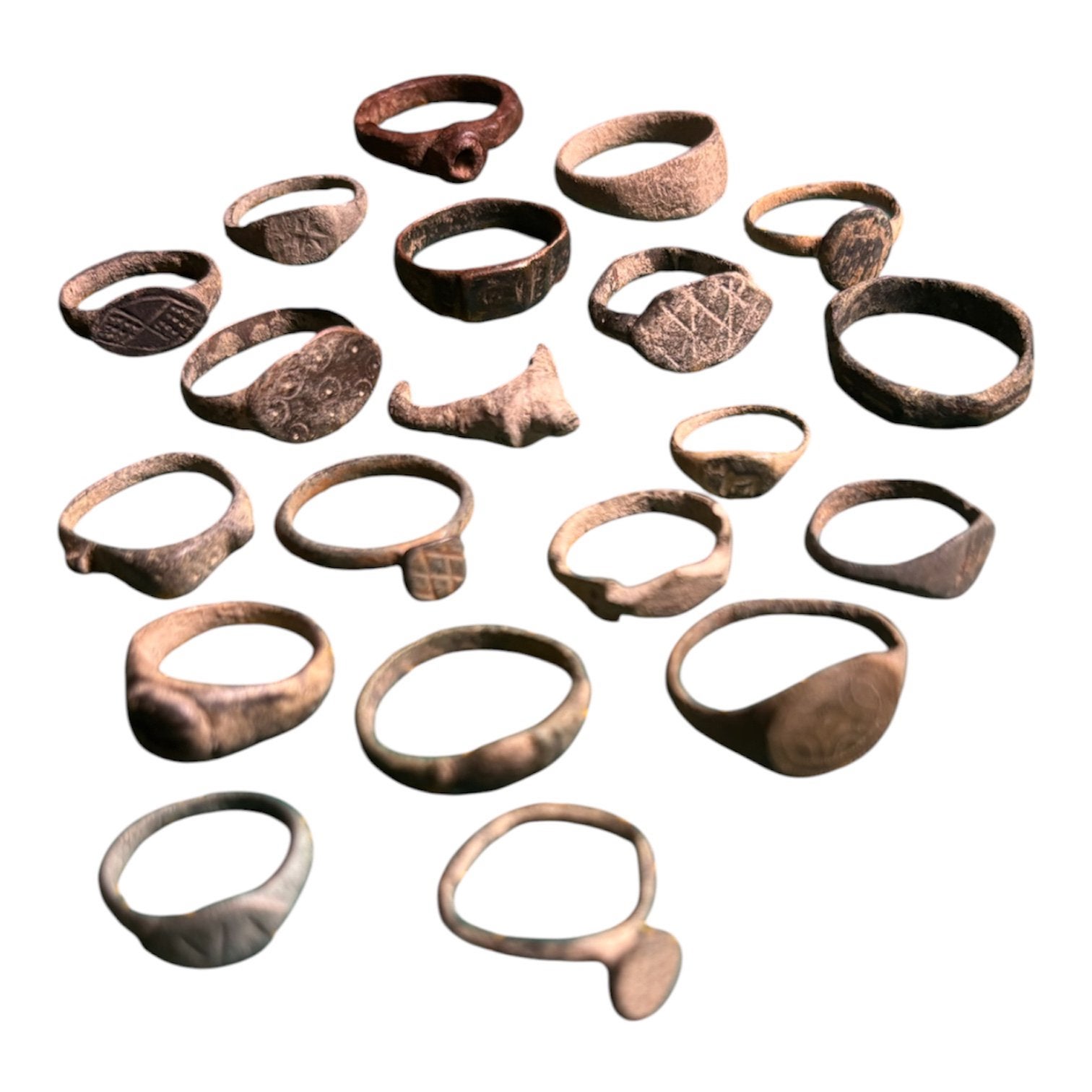 Lot Romeinse ringen, Ophalen of Verzenden