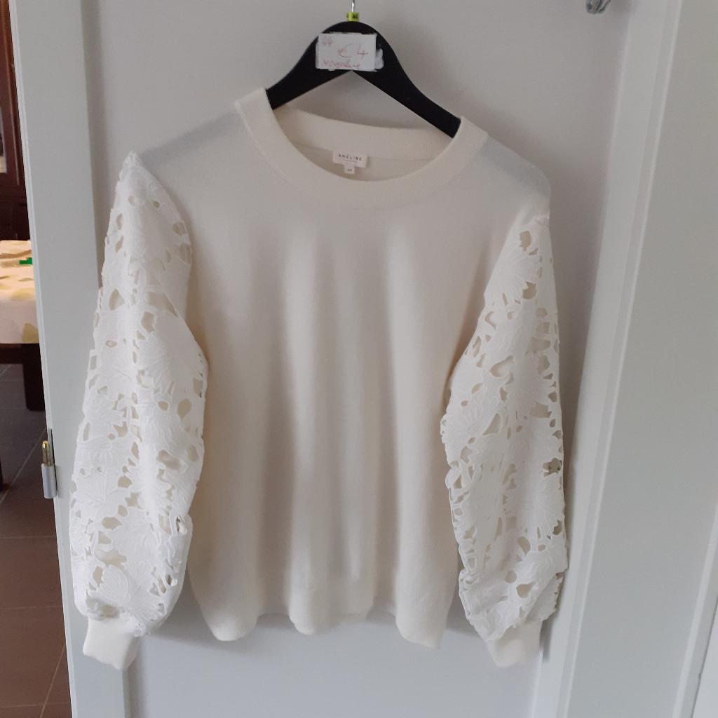 AMELINE by Mayerline Ecru trui Maat: 44 Prijs: € 4, Améline by Mayerline, Wit, Maat 42/44 (L), Ophalen of Verzenden