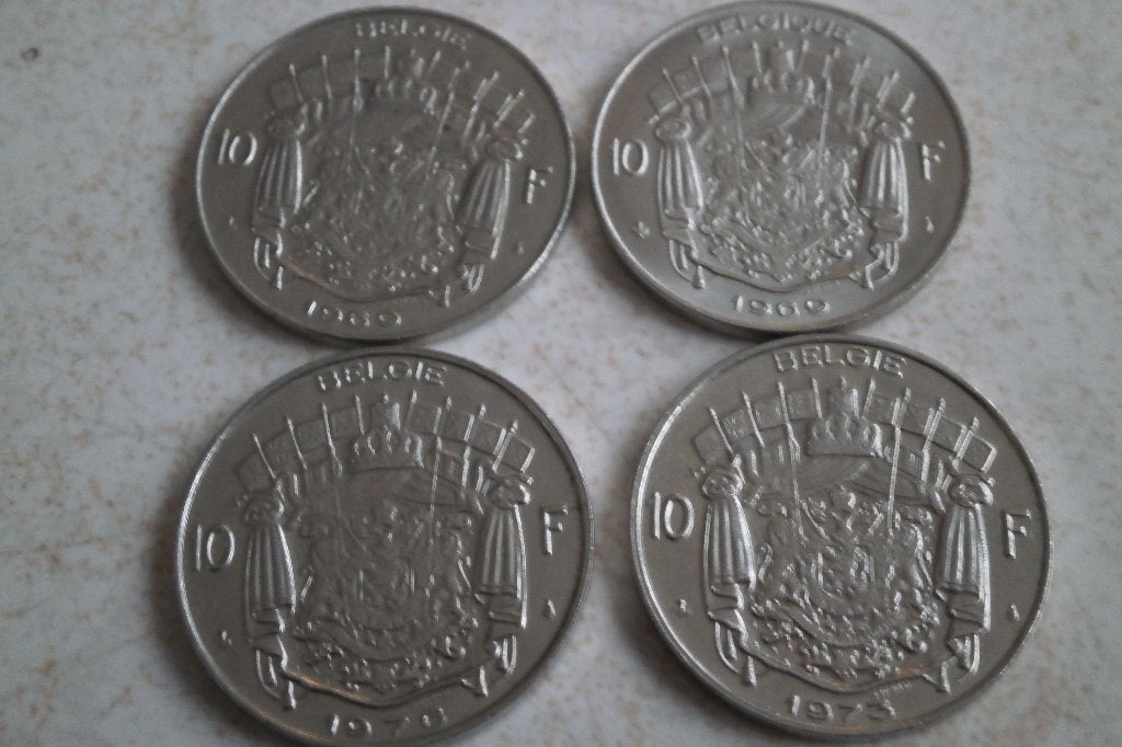 Piece de 10 francs belgique 1971 ou 1973 prix pour 1 piéce, Enlèvement ou Envoi