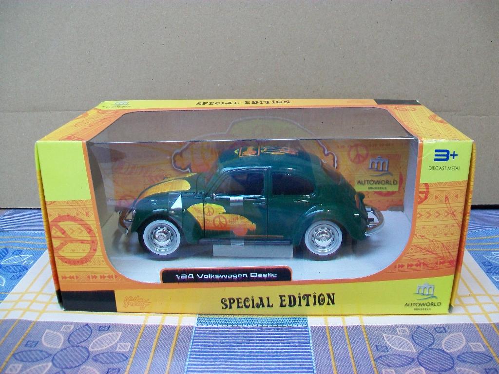 Burago BBurago - Maisto - VW Volkswagen Beetle 1300 - 1969, Enlèvement ou Envoi, Neuf, Voitures