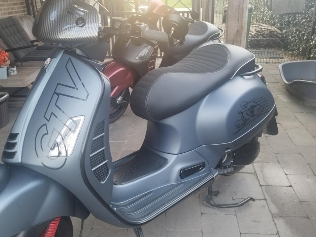 Vespa gtv 300, Motoren, Particulier, Sportuitlaat