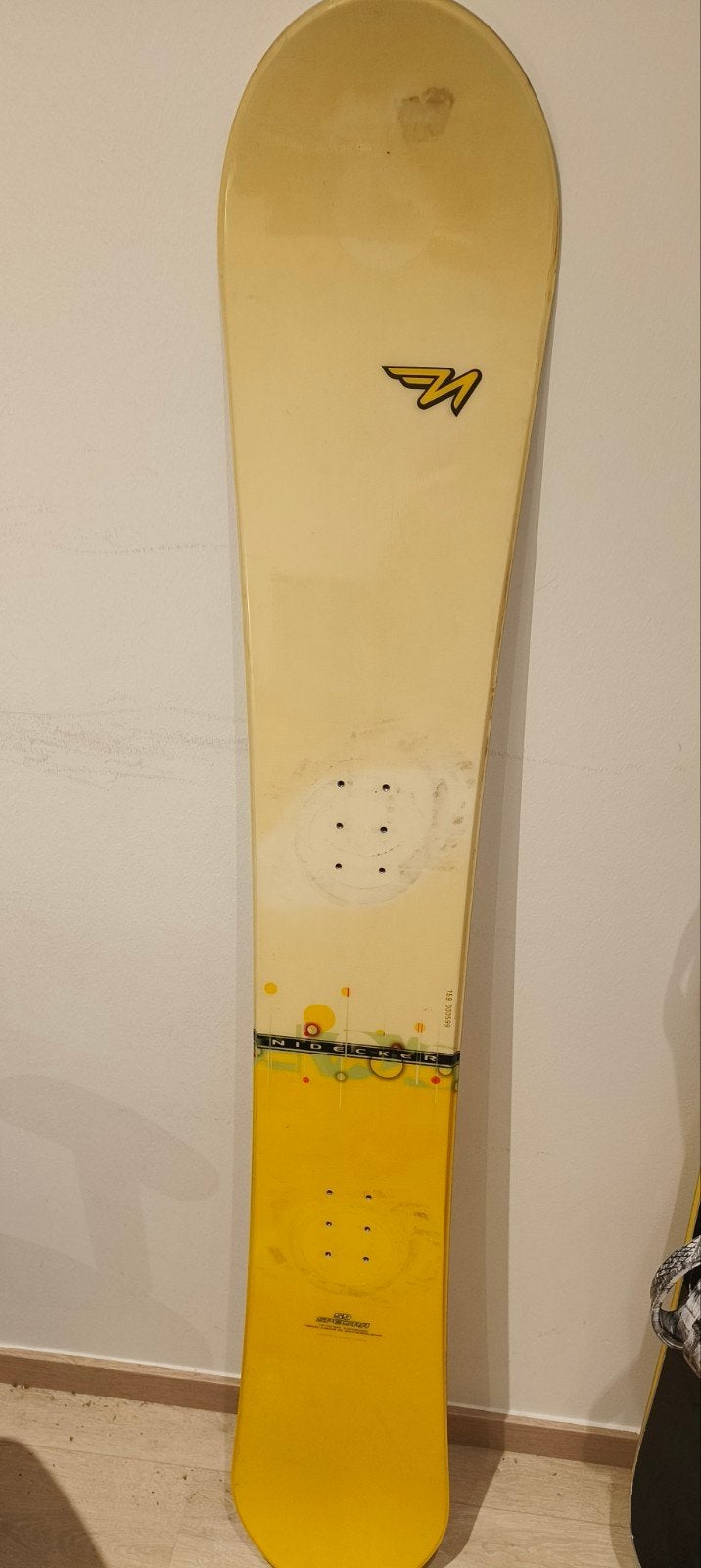 Nidecker vintage snowboard, Enlèvement