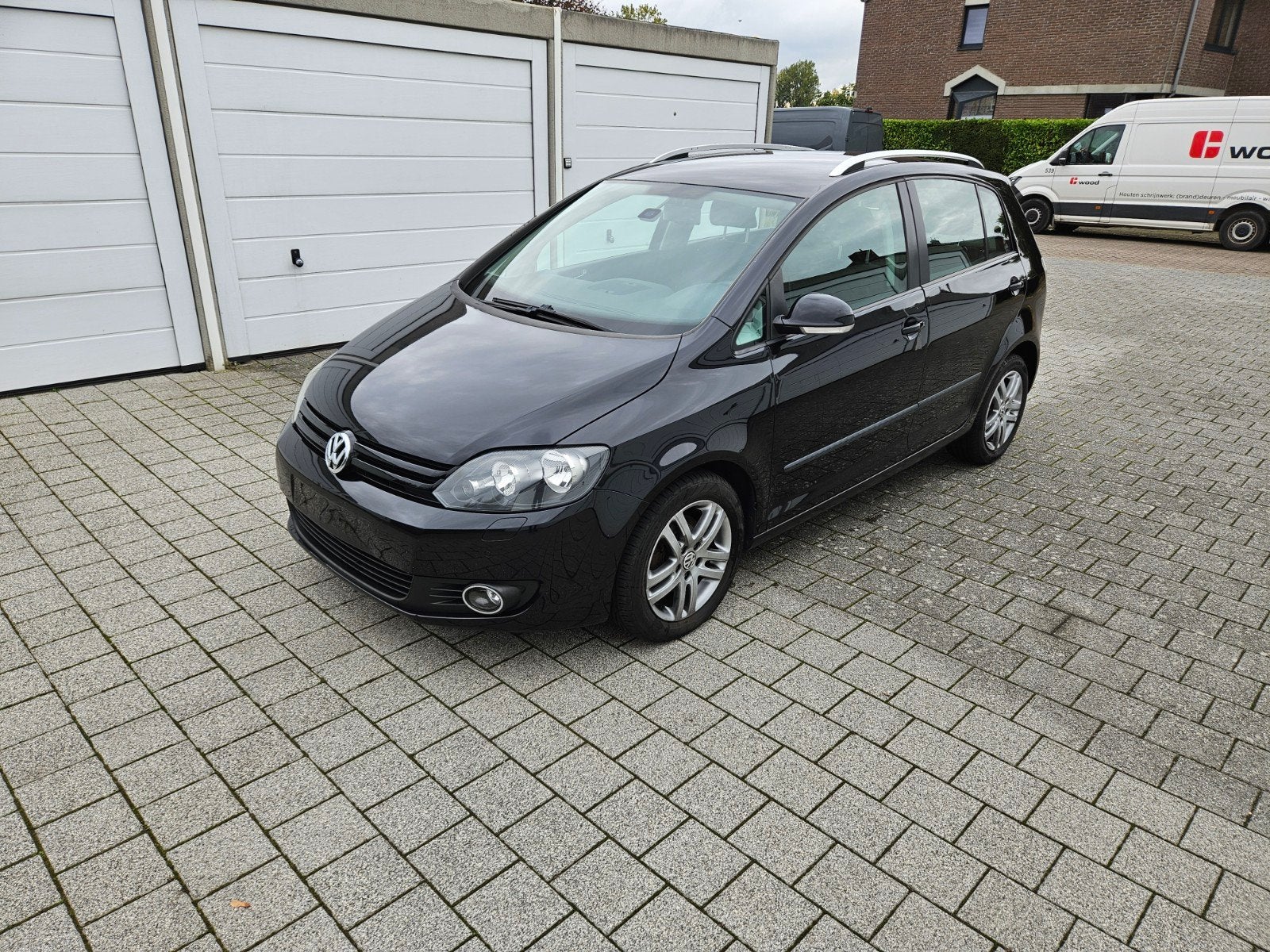 Vw Golf plus 1.6 tdi 105 pk Airco Euro 5 224.dkm bj 2009, Auto's, Automaat, Euro 5, Stof, 4 cilinders