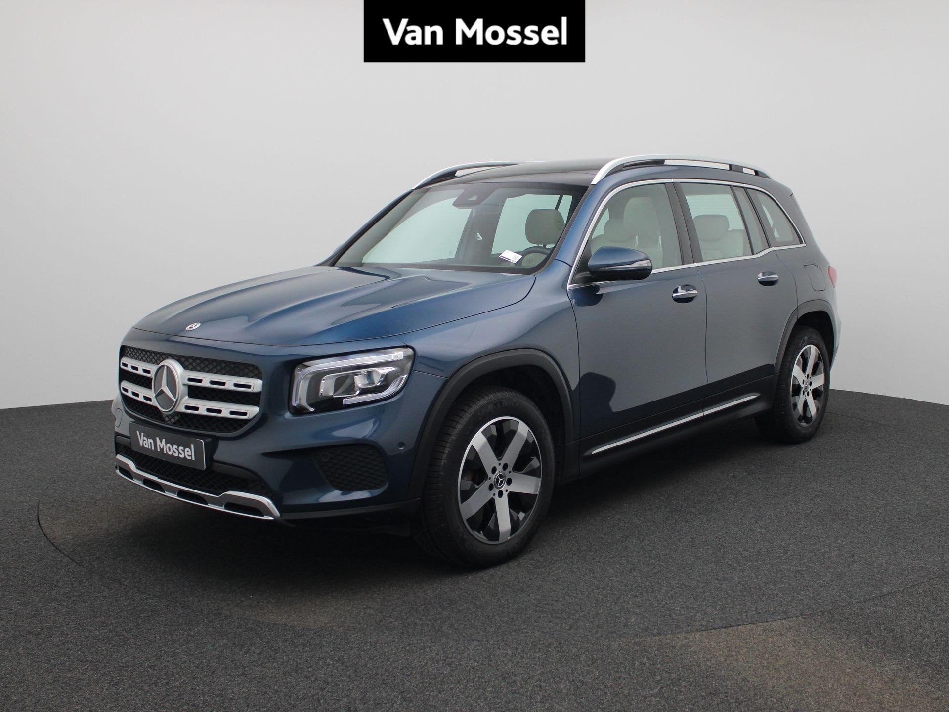 Mercedes-Benz GLB 200 Luxury Line + LEDER + PANO + 7-ZIT + C, Autos, 1800 kg, Beige, Entreprise, Entretenue par le concessionnaire