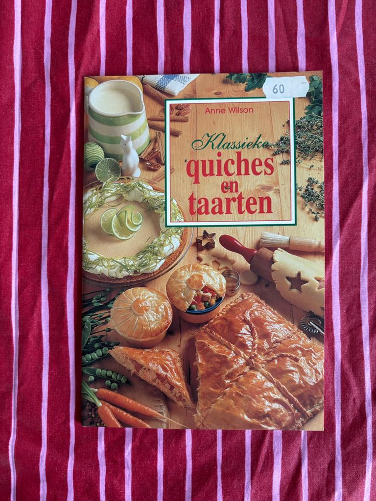 Kookboek “Klassieke quiches en taarten”, Boeken, Gelezen, Gezond koken, Europa, Tapas, Hapjes en Dim Sum