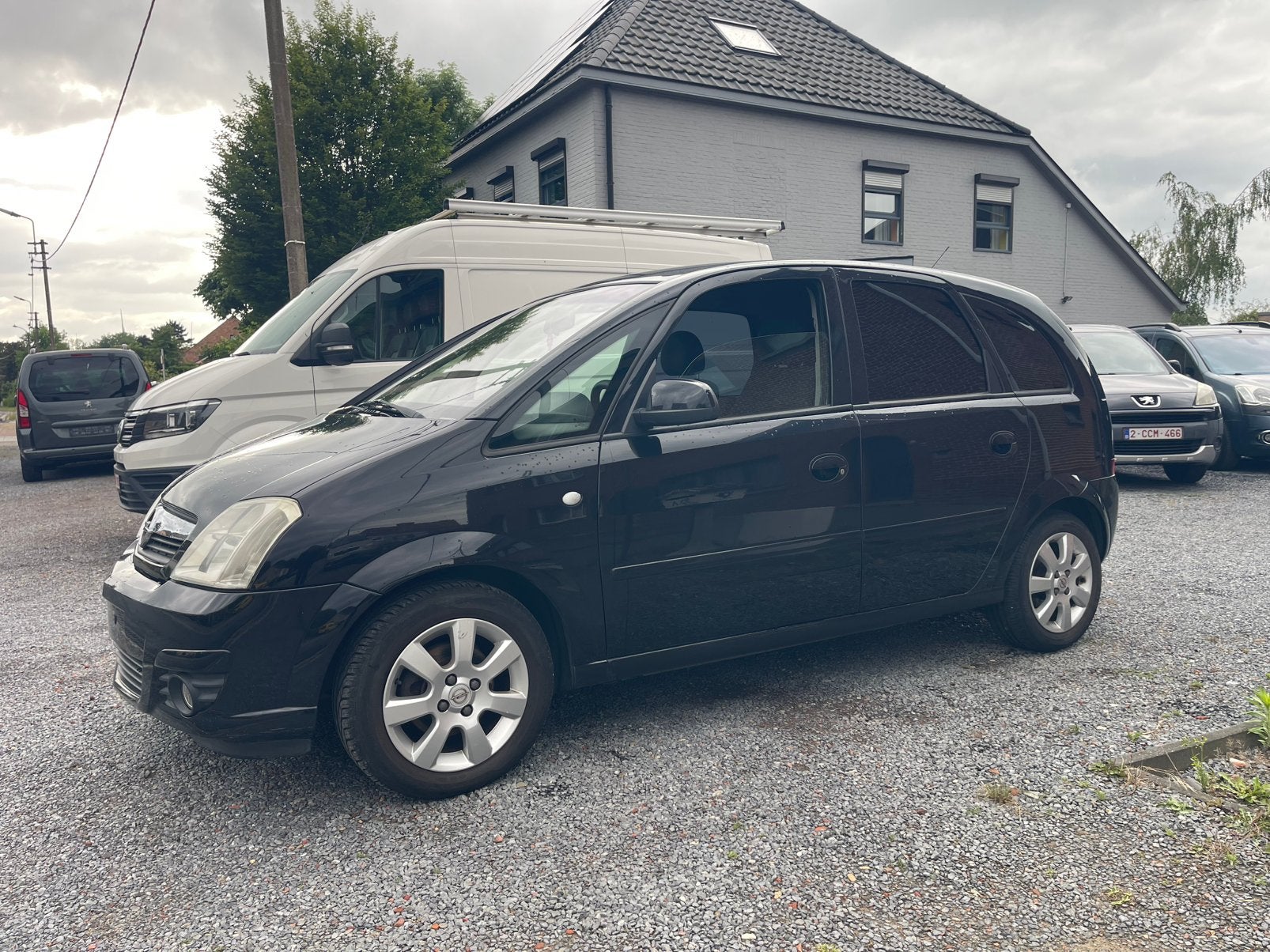 Opel Meriva 1.4i Benzine,Airco digitaal,..., Auto's, Opel, Monovolume, 4 cilinders, Zwart, Particulier
