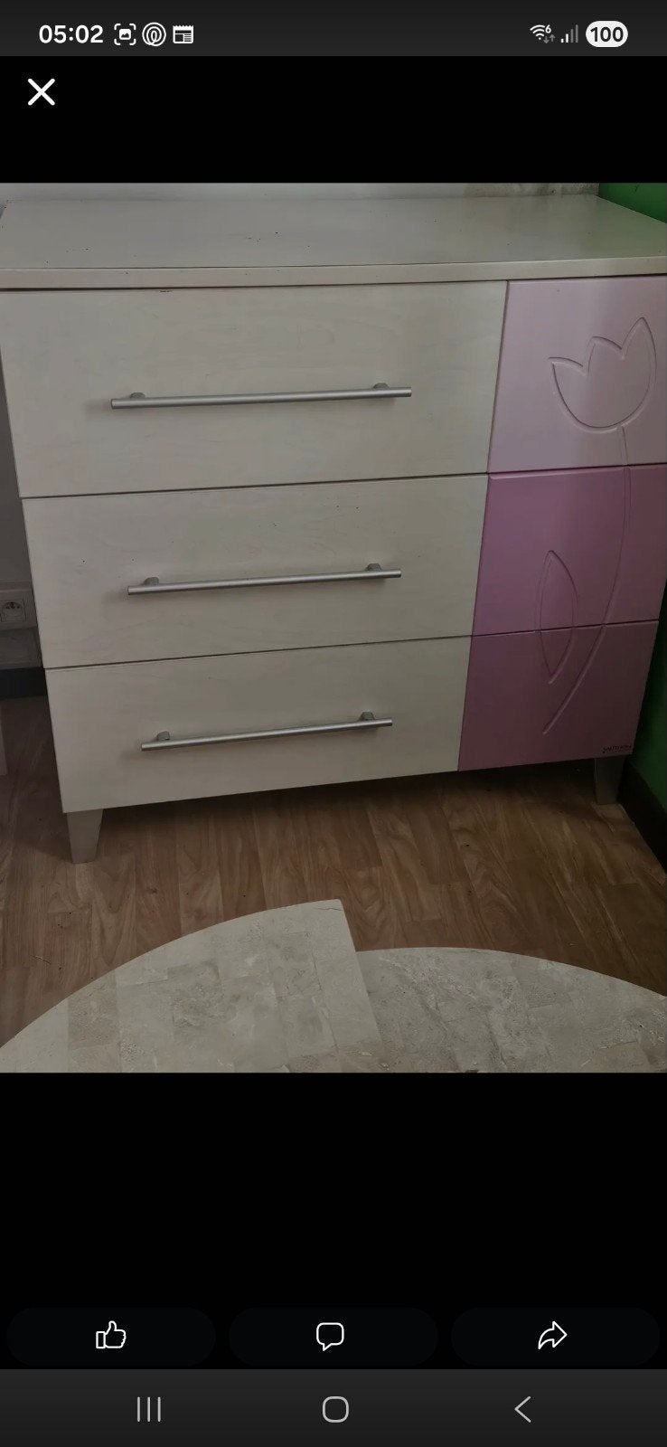 meisjesslaapkamer, Kinderen en Baby's, Ophalen, Commode