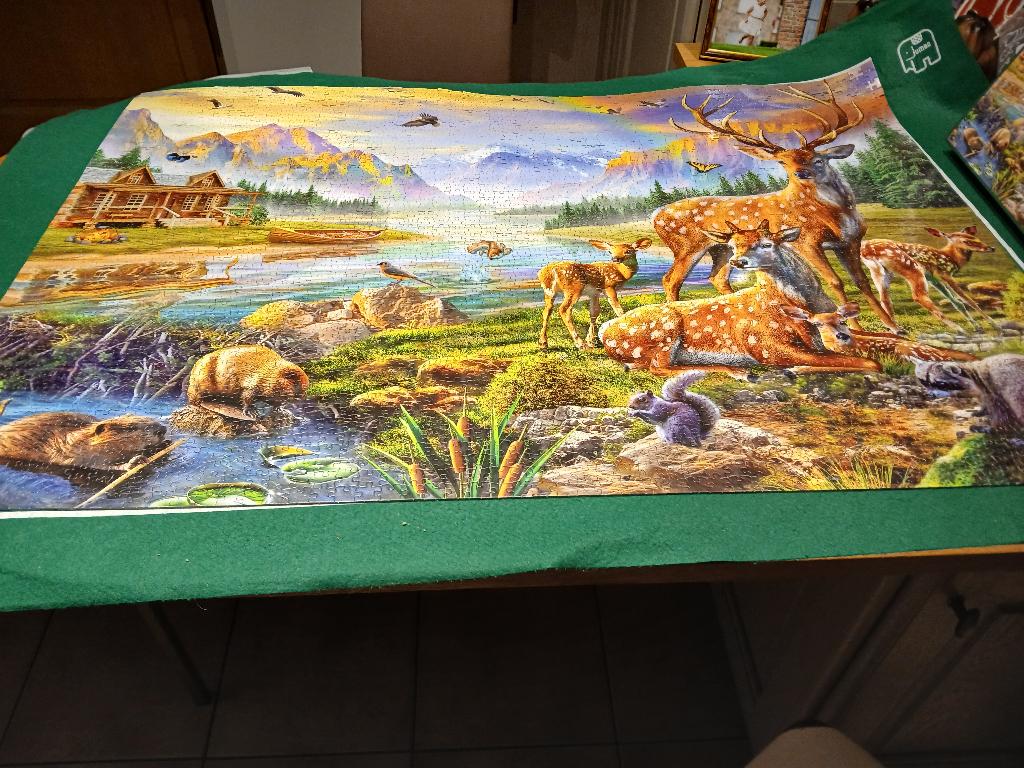 legpuzzel, Ophalen, Legpuzzel