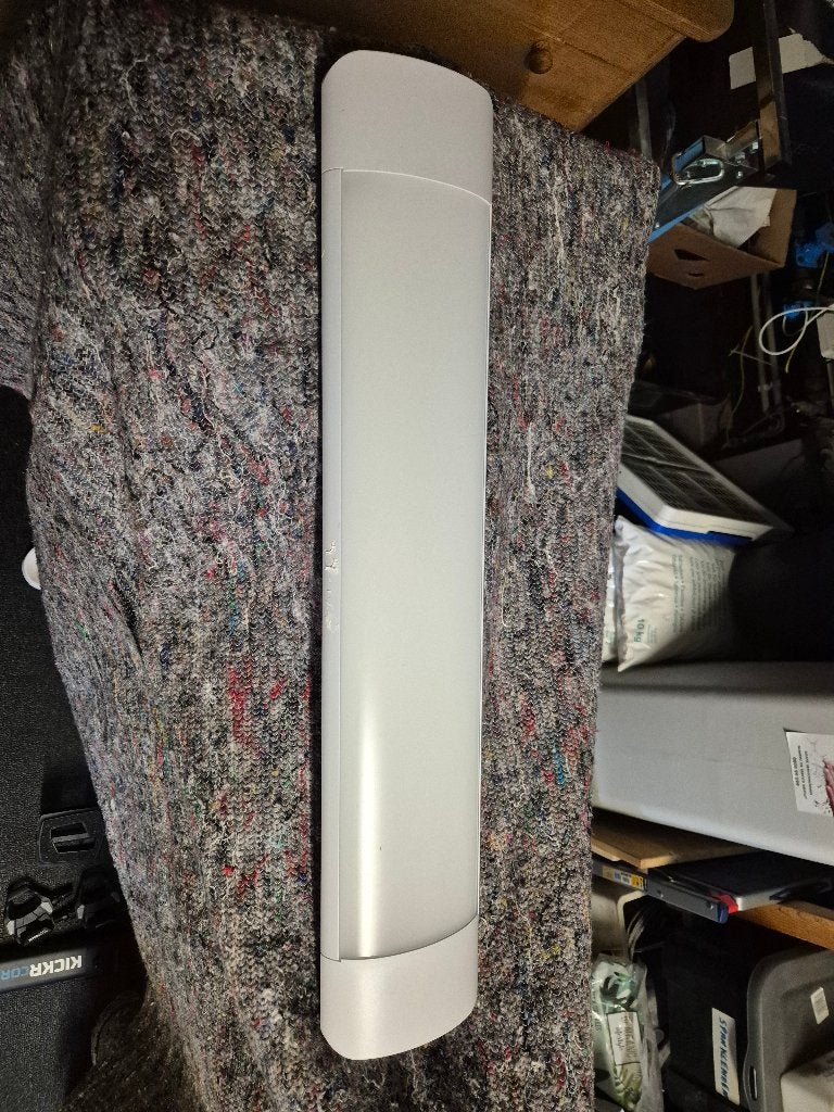 Lampe LED PVC/plate, Blanc, LED, Comme neuf, Synthétique