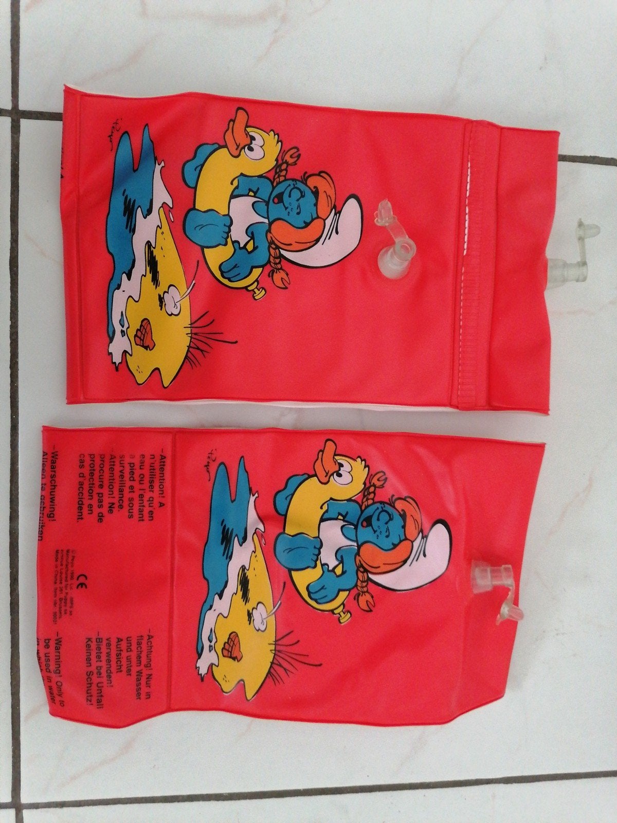 Rode zwembandjes Smurfen, Kinderen en Baby's, Kinderkleding | Kinder-zwemkleding, Ophalen of Verzenden