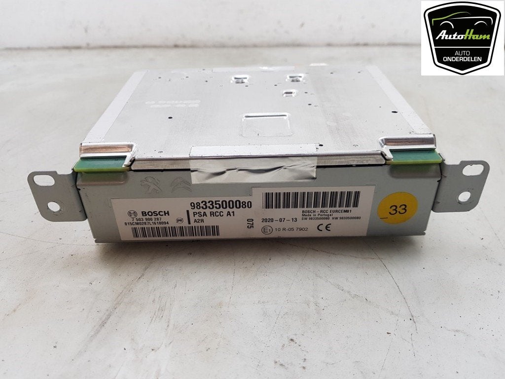 MULTI MEDIA COMPUTER Opel Combo Cargo (01-2018/04-2021), Gebruikt, Opel