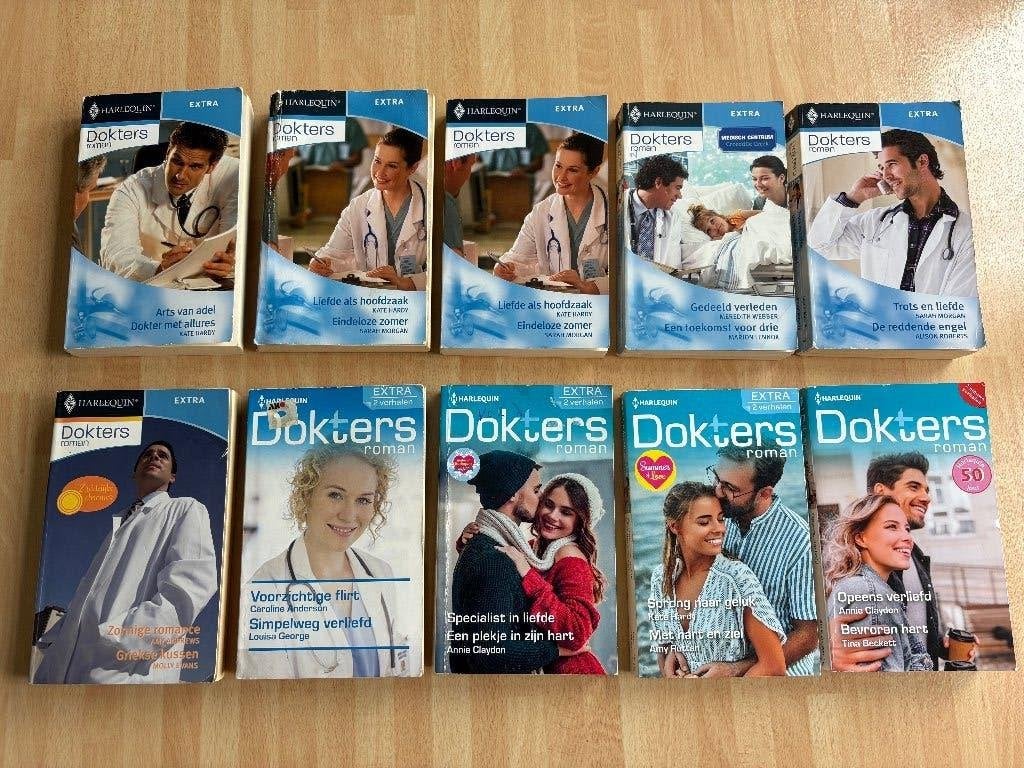 Harlequin doktersroman extra 2 verhalen, Boeken, Ophalen of Verzenden