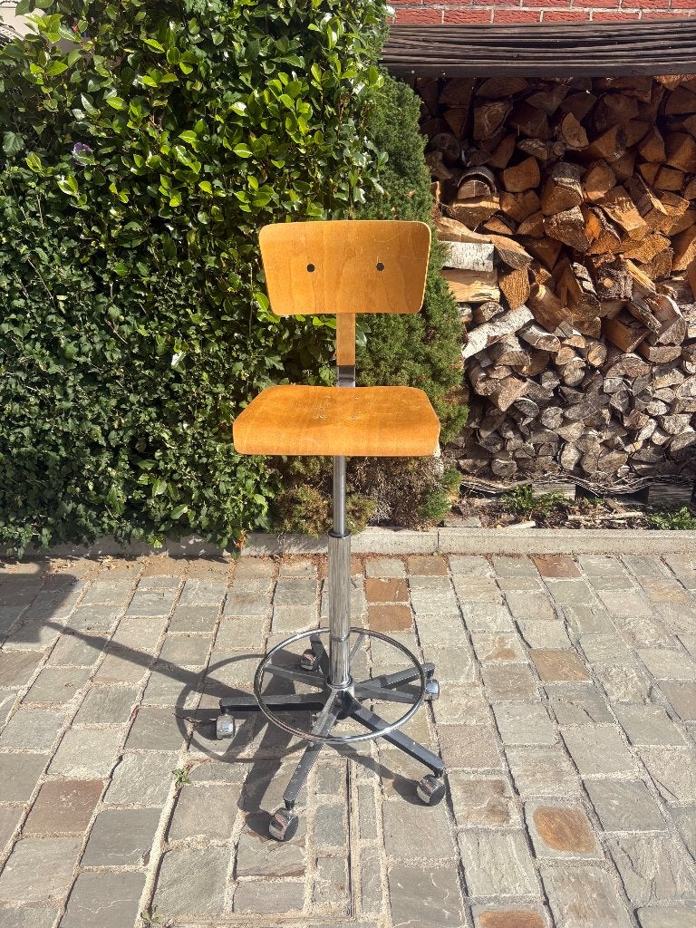Chaise d'architecte, Maison & Meubles, Brun, Enlèvement, Utilisé, Bois