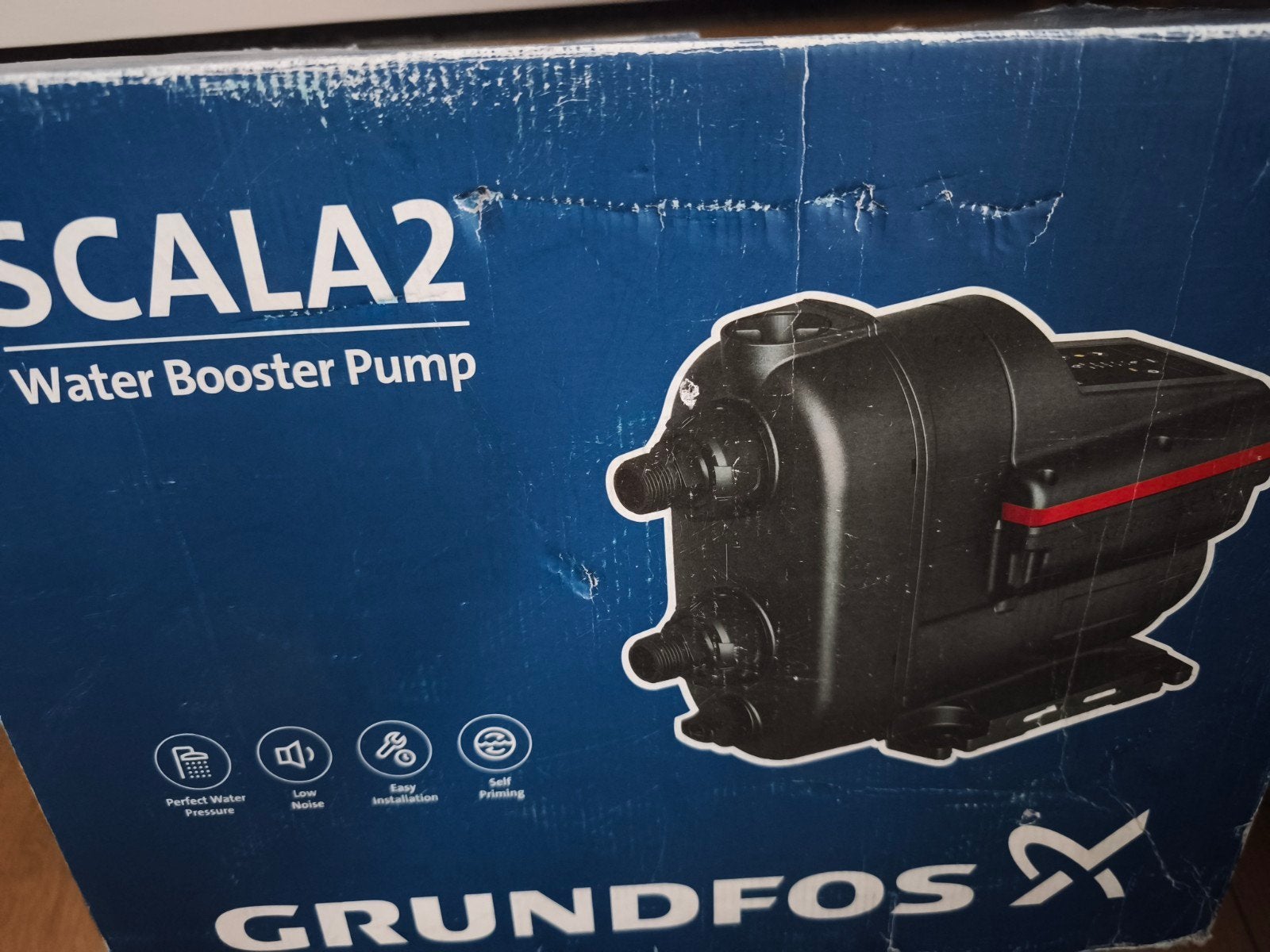 pomp water booster Grundfos, Enlèvement