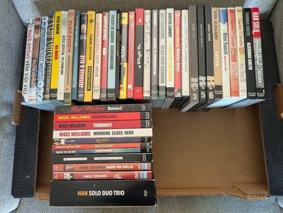 Stand-up comedian DVD 's, CD & DVD, Enlèvement ou Envoi, Utilisé, Néerlandais, Stand-up ou Spectacle de théâtre