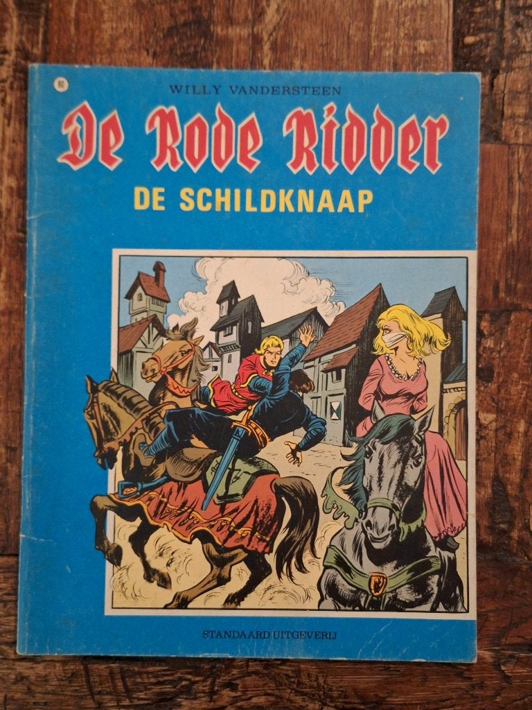 de rode ridder 80: de schildknaap, Eén stripboek, Ophalen of Verzenden, Gelezen