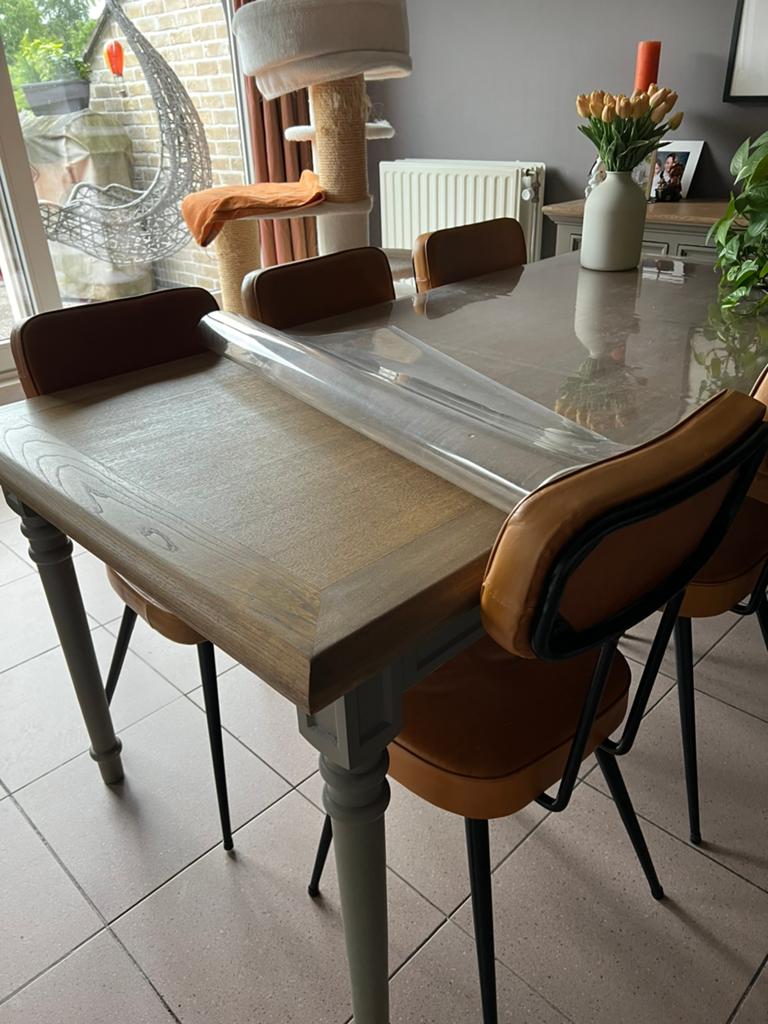 Eetkamertafel, Cinq personnes ou plus, Enlèvement, Utilisé, Rectangulaire